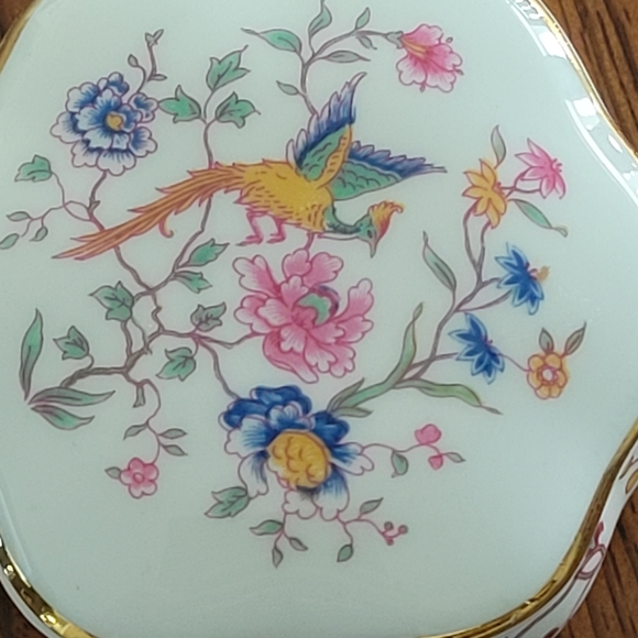 VINTAGE HAMMERSLEY ENGLAND TRINKET BOX - Picture 6 of 7